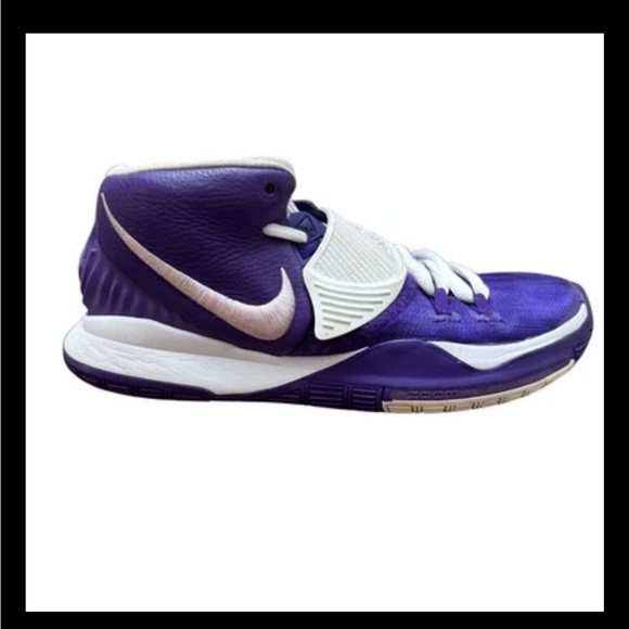 Nike Other - Nike Kyrie 6 TB Field Purple CW4142-500 Men’s 9.5 Basketball Sneakers Rare EUC